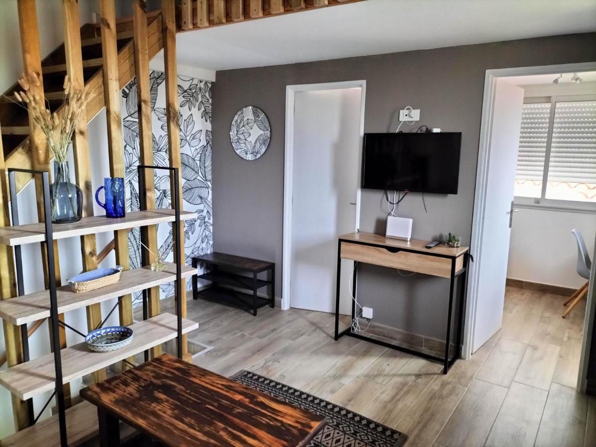 "Les Bambous" Studio Cosy Climatise Au Calme De 37 M2 Parking Gratuit A Argeles Sur Mer Extérieur photo