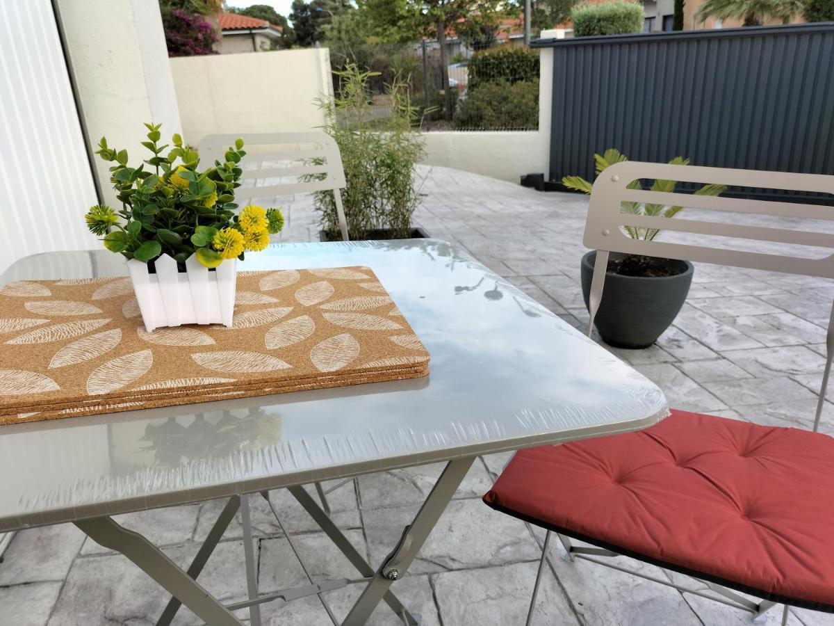 "Les Bambous" Studio Cosy Climatise Au Calme De 37 M2 Parking Gratuit A Argeles Sur Mer Extérieur photo